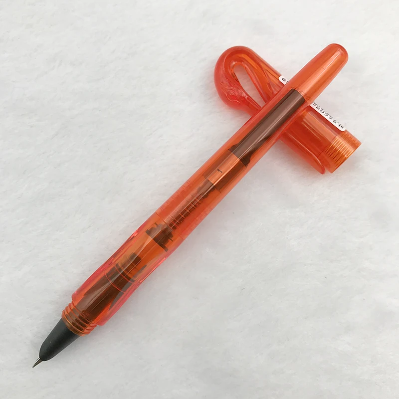 Прозрачная перьевая ручка Jinhao креативный Лебедь зажим пластиковые 0 38 мм с