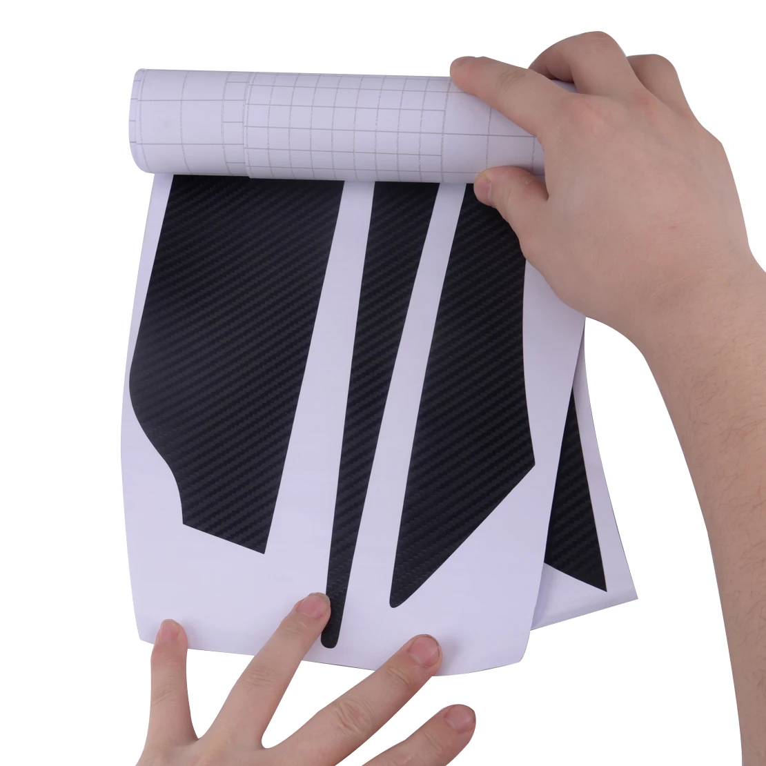 

DWCX 8pcs/set Black Vinyl Front Grille Sticker Decal Trim Overlay Decorative Fit for Honda Accord 10th Sedan 4 Door 2018