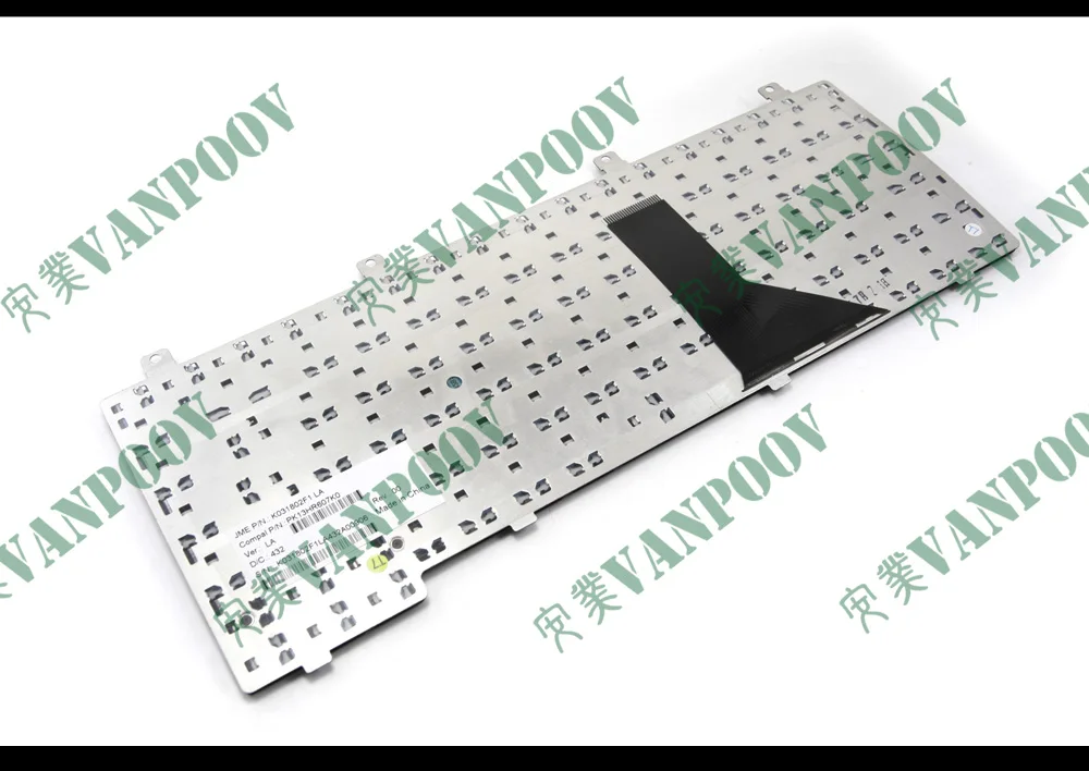 Фото Новая латинская клавиатура для ноутбуков HP Compaq Pavilion ZV5000, dv5000, M2000, R4000, V2000, V5000, C300, C500, ZV5000, испанская раскладка (SP) №3