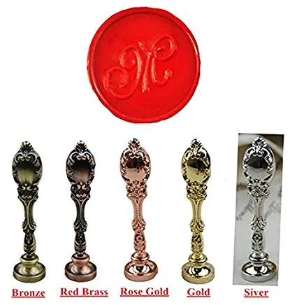 Буквы Алфавита м серебро Роскошное Свадебное приглашение воск печать штамп