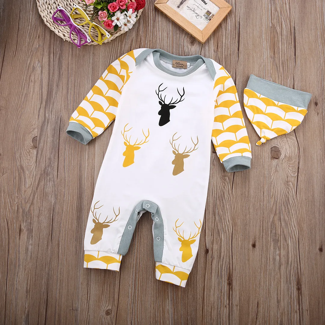 Новинка 2017 осенне-зимние детские комбинезоны одежда длинная флисовая для