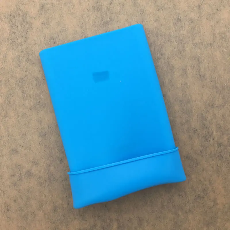 Xiaomi 5000mAh Power Bank силиконовый чехол 100% подходит для резиновый мягкий цветной Protector |