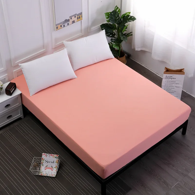 bedding linens bed sheet on elastic fitted Mattress Cover rubber | Дом и сад