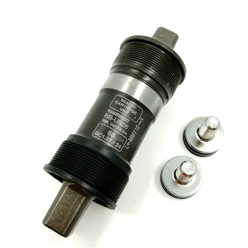 SHIMANO каретка UN26 110 мм квадратное отверстие 68 BC1.37 дно crankest центральная ось MTB горный