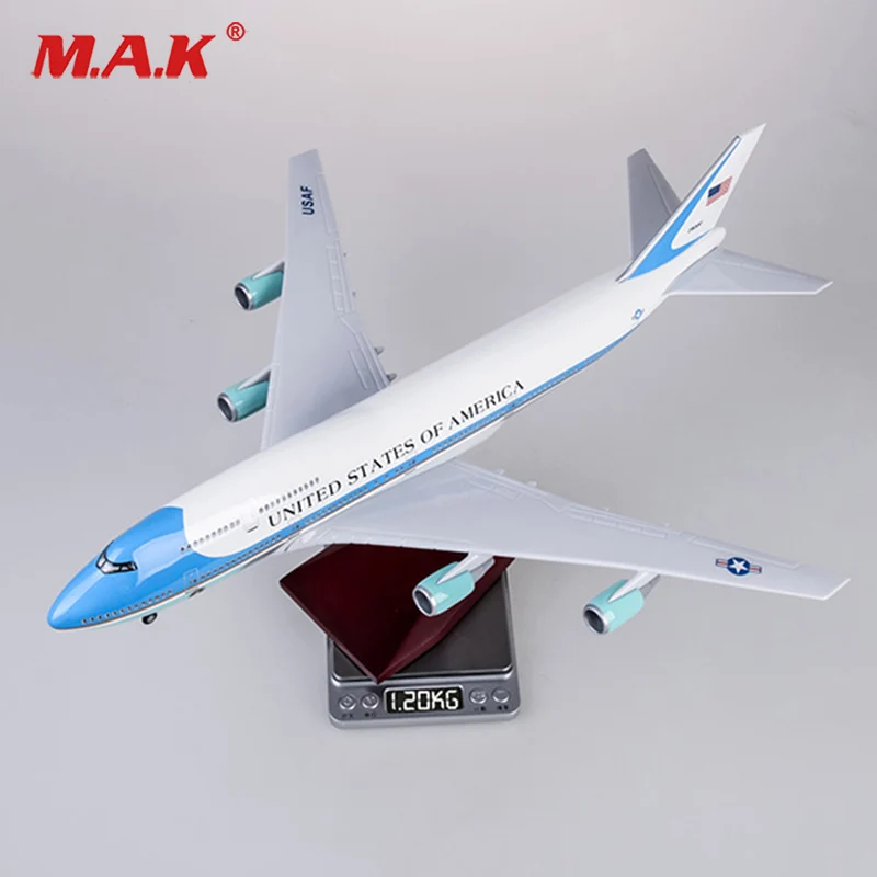 Детские игрушки 1/150 Масштаб литья под давлением 1:150 ВВС один самолет модели коллекции игрушек для подарка