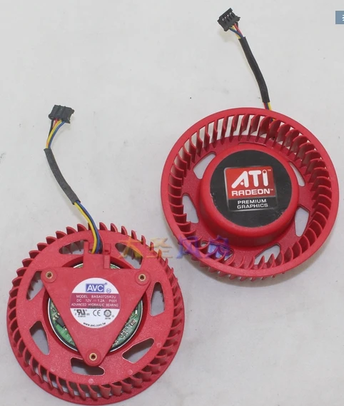 Новый AVC турбо вентилятор HD4850 489059705870 1.2A 12V | Компьютеры и офис