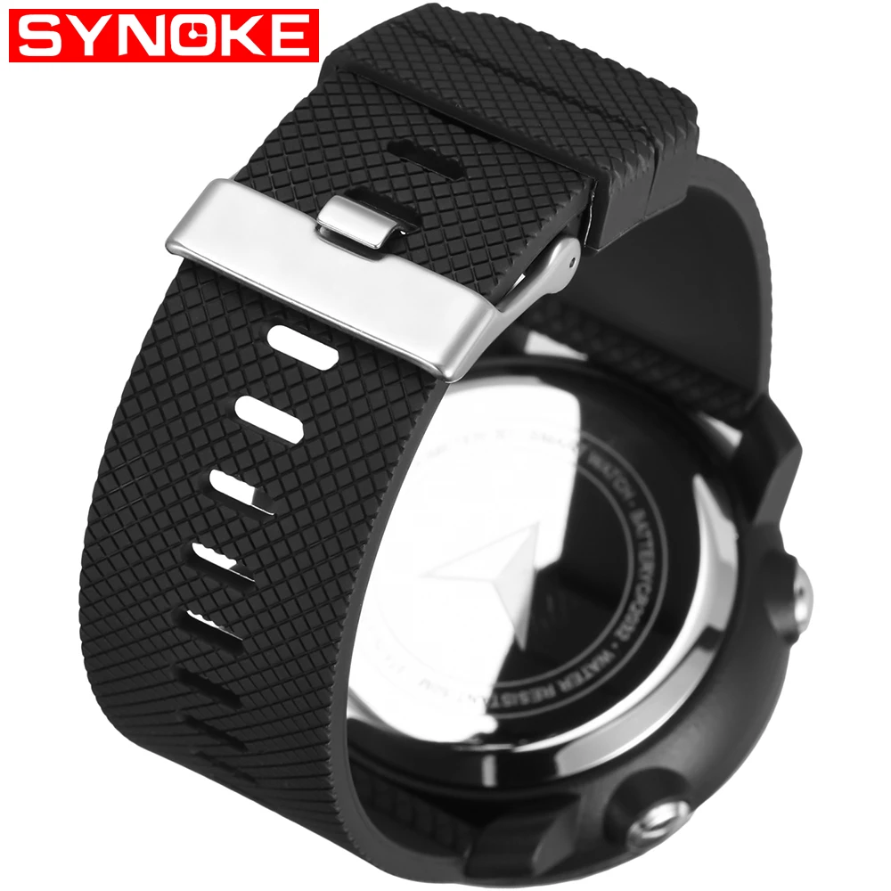SYNOKE Smart Watch Men Pedometer Sport Mens Digital Watches Clock SMS Call Reminder SmartWatch Waterproof Android IOS | Наручные часы