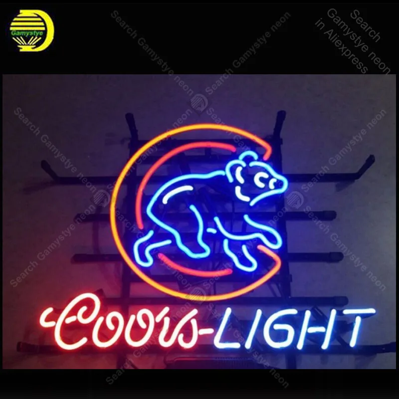 

Neon light sign coors light Restaurant Beer Bear room Neon Lamp sign store display neon Letrero lights enseigne Handcraf