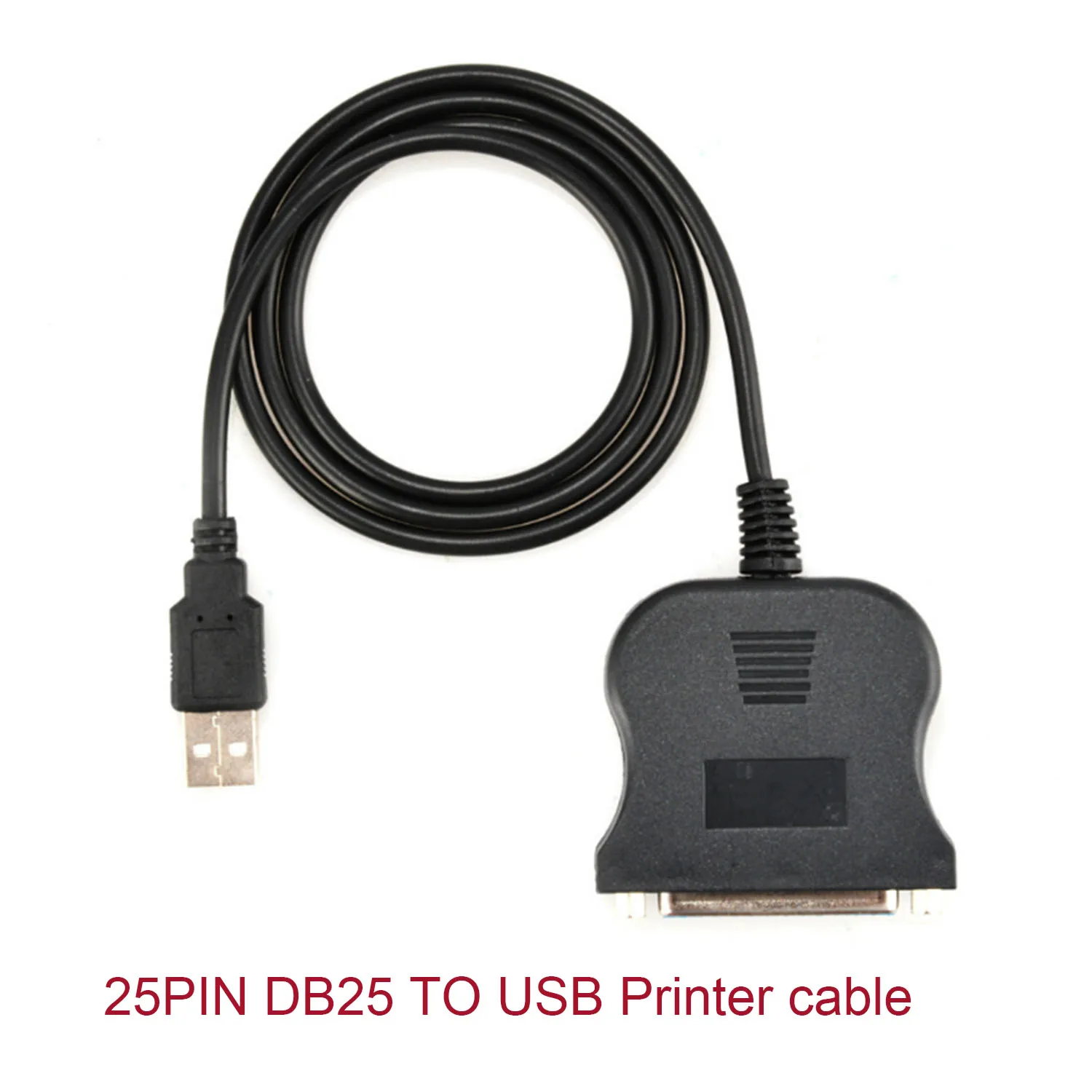 10pcs New DB25 25 Pin USB to Female Parallel IEEE 1284 Printer Adapter c39