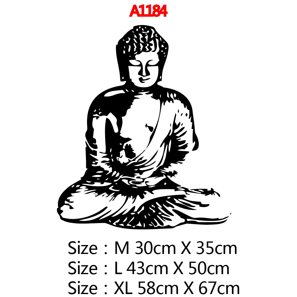 Популярная настенная картинка будды украшение модная наклейка для гостиной