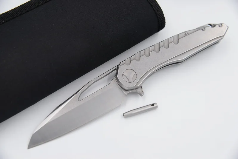 Light Grey JUFULE сигил шарикоподшипник складной D2 Лезвие сталь Ручка утилита Кемпинг Охота Открытый Тактический выживания EDC Инструменты кухонный нож - Цвет: Light Grey