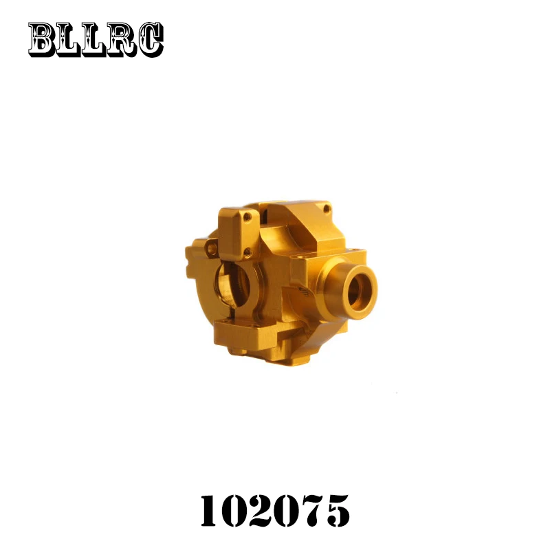 RC 1/10 автомобиль HSP 102075 122075 1:10 коробка передач из алюминиевого сплава с винтовым 02051 подходит для hsp 94123 94107 94111 94108