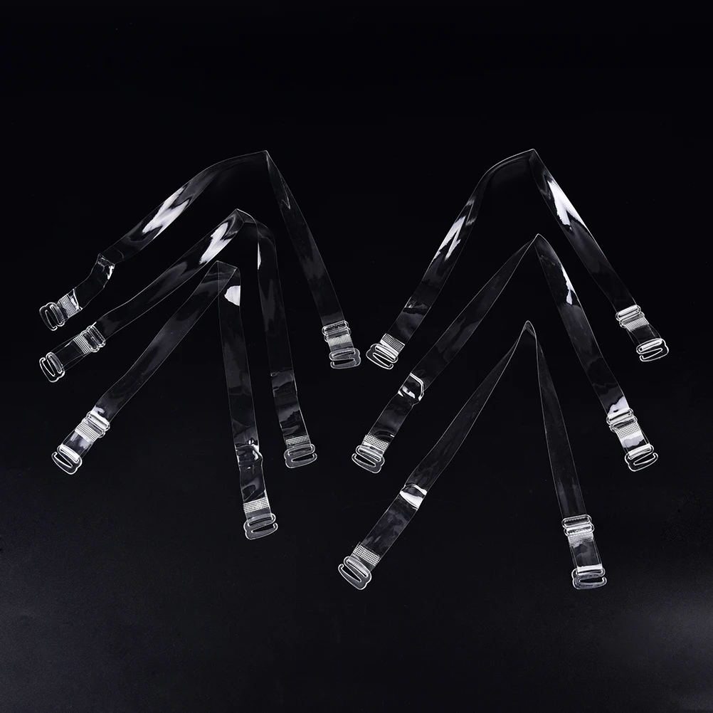 3 пары невидимые бретели бюстгальтера для женщин прозрачный силиконовый