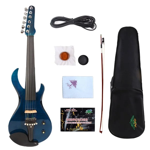 havnot fret violin 6 струнная электрическая скрипка 4/4 Гитара шеи есть Лада Yinfente красивый тембр бесплатно чехол+ лук+ кабель# E20 - Цвет: havnot fret violin