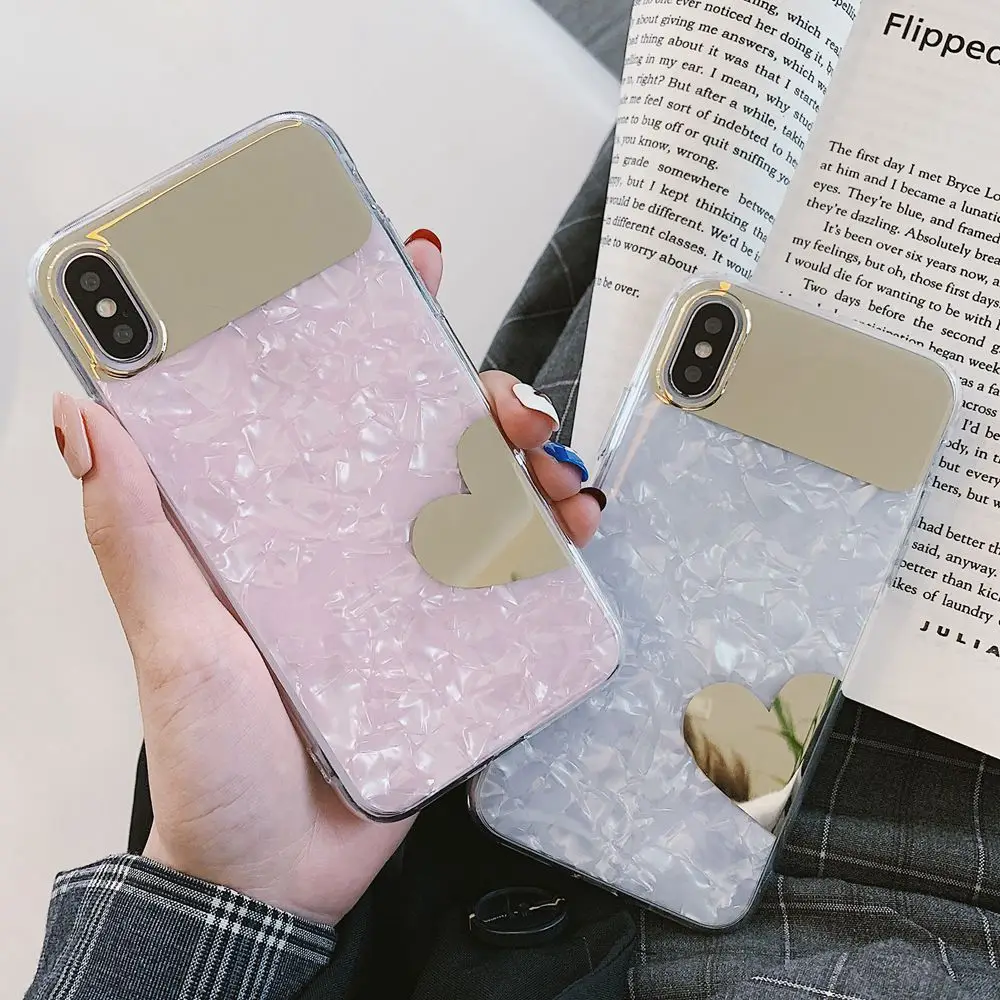 KISSCASE Makeup Mirror Case For iPhone X XS MAX XR Fundas Hard PC Coque Cover 6 6S 7 8 Plus Carcasa Capinhas Capa |