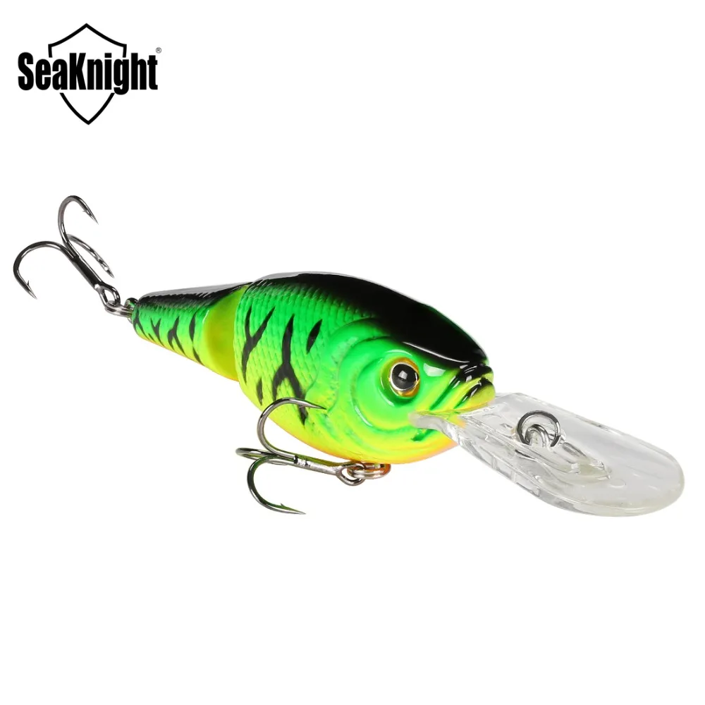 SeaKnight SK028 1 шт. жесткая Рыболовная Приманка CrankBait 2 секции 13 5 г 70 мм Глубина