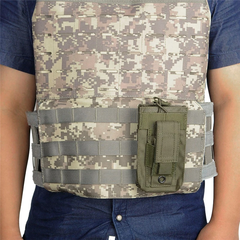 Военный Molle Чехол тактический одиночный/двойной/тройной Открытый верх подсумок Многофункциональный страйкбол пистолет охотничий Быстрый мешки для патронов