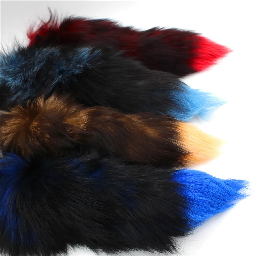 Анальная пробка с лисьими хвостами Металлические анальные секс-игрушки секс