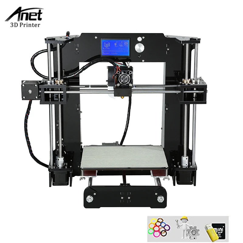 Сделано в Китае Reprap i3 Анет A6 DIY 3d принтер высокой точностью ABS печатная машина
