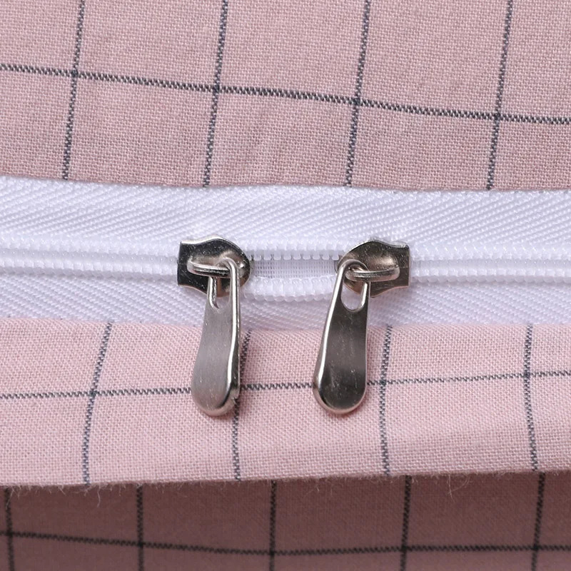 Большая подушка для кровати хлопковая мягкая спины с вышивкой большая поддержка