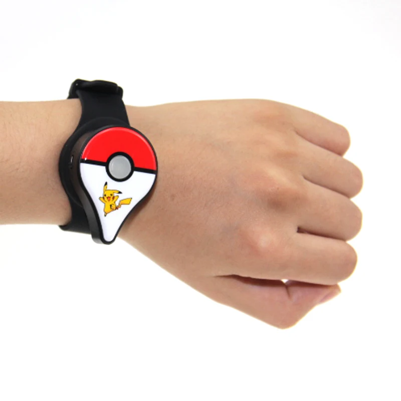Pikacu Перезаряжаемый Bluetooth браслет для Pokemon Go Plus с батареей внутри - Цвет: Pikacu