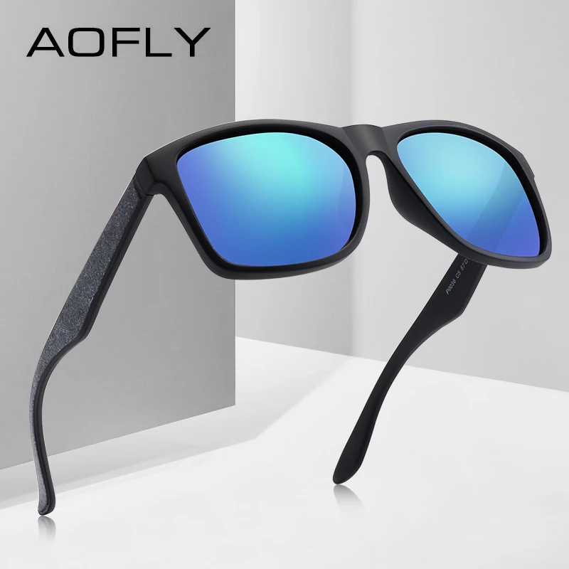 Мужские солнцезащитные очки для вождения AOFLY брендовые поляризационные