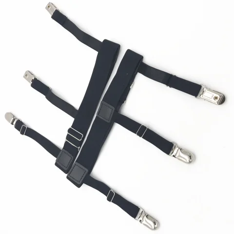 Модный кожаный сплав 3 зажима винтажные повседневные подтяжки коммерческий