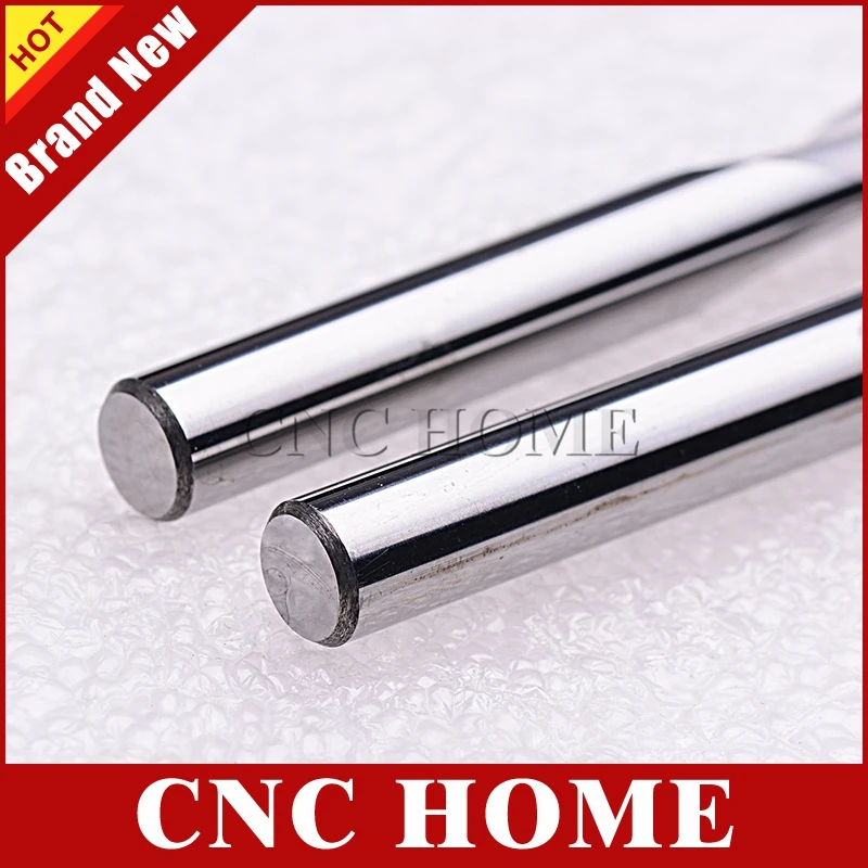 Спиральные фрезерные инструменты с 2 канавками твердосплавные концевые фрезы