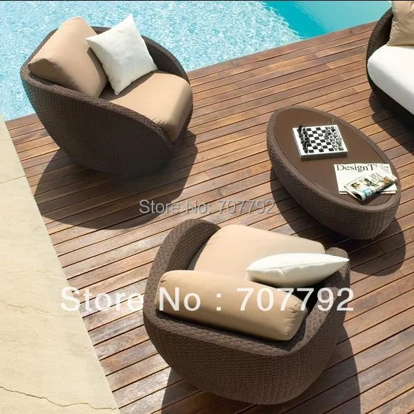 Уличная мебель ротанговый диван и кресло для отдыха|rattan sofa|outdoor furniture sofarattan outdoor sofa