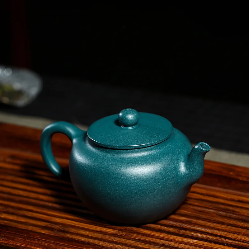 Исин темно-красный эмалированный керамический чайник подарок Ding Shu Zhenyuan Шахта Лазурная грязь рифма чайник