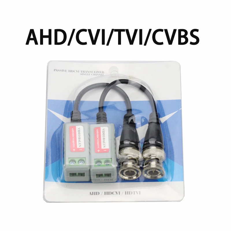 Новый Высокое разрешение AHD TVI CVI Камера BNC для UTP Симметрирующий видео