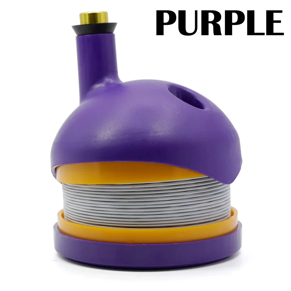 Purple 1 шт. творческий Гибкая складной Пластик курительные трубки табака сигареты трубы Портативный гусеницы Дизайн - Цвет: Purple