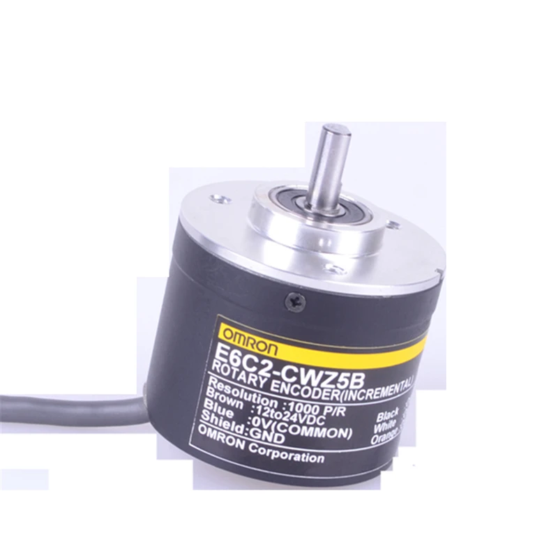 Инкрементный кодовый датчик угла поворота 5-24VDC открытая фаза ABZ 1000 720 600 500 400 360 300 200 100 P/R E6C2-CWZ6C