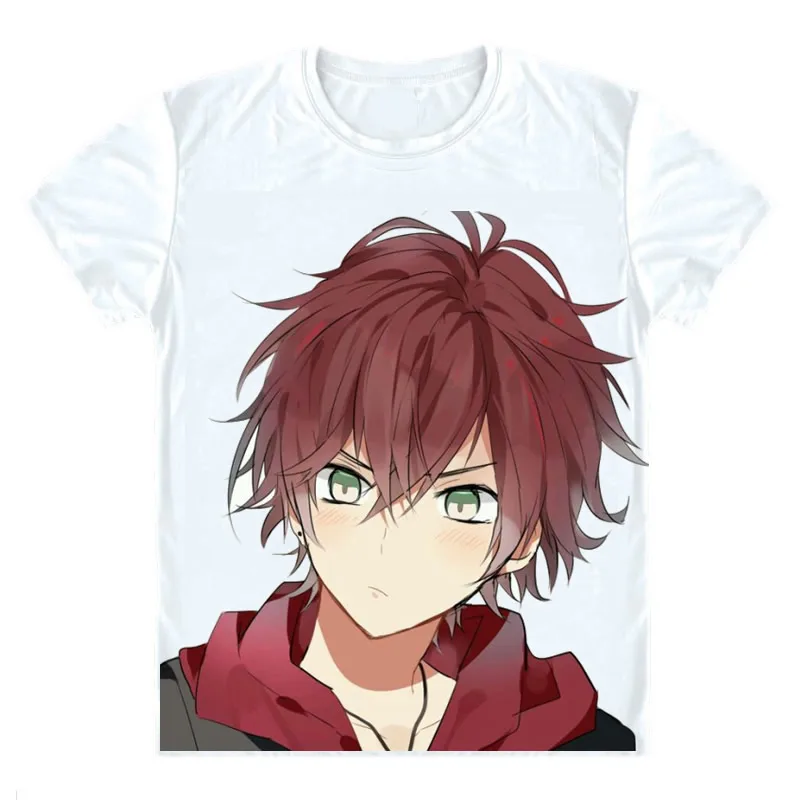 Style 4 Coolprint аниме рубашка DIABOLIK LOVERS Diaborikku Ravazu футболки с коротким рукавом Komori Yui Sakamaki Kanato Косплей Motivs рубашки - Цвет: Style 4