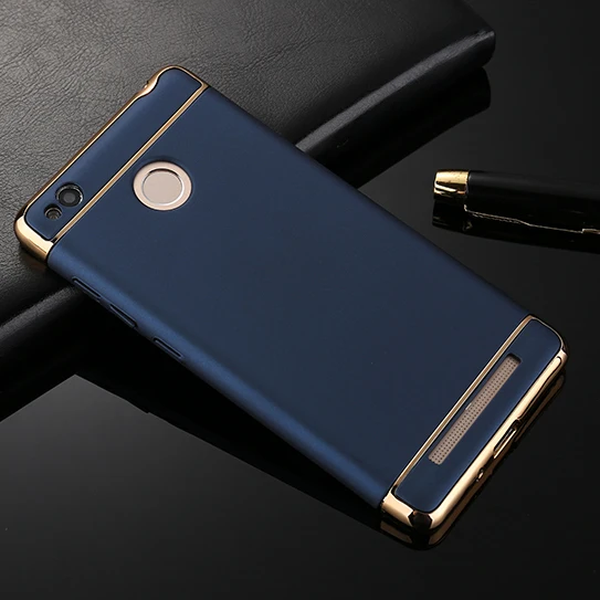 Для Xiaomi Redmi 3 S Роскошный крокодиловый Чехол из искусственной кожи Жесткий PC задняя крышка защитный чехол для телефона для Xiaomi Redmi 3 Pro 3 S