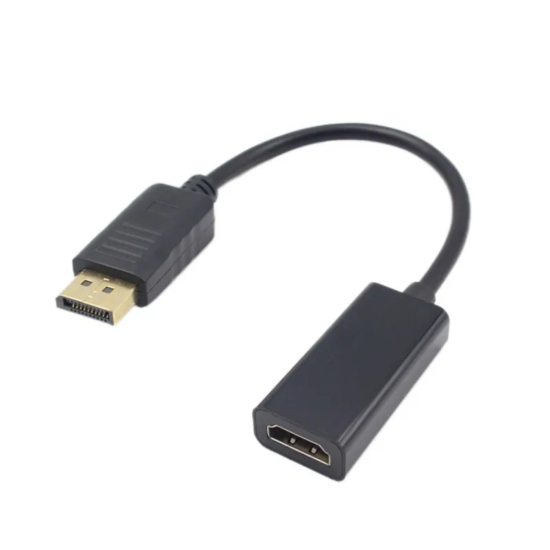 Дисплей порт к HDMI HDTV кабель адаптер конвертер мужчин и женщин поддержка 1080P для HDTV проектора