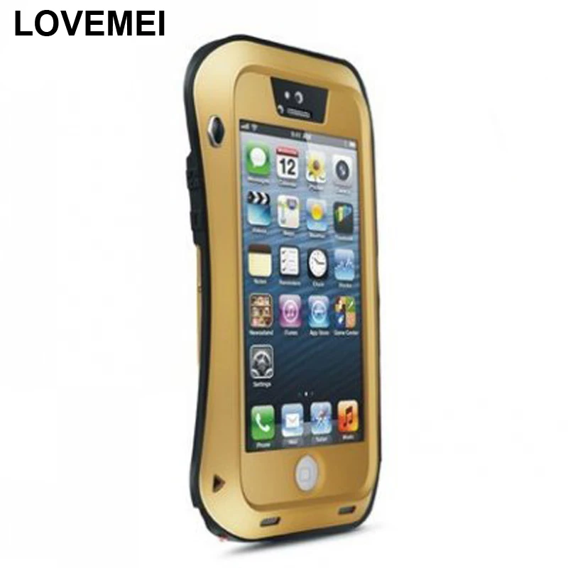 Грязеотталкивающие противоударные металлические алюминиевые Чехлы LOVEMEI чехол с