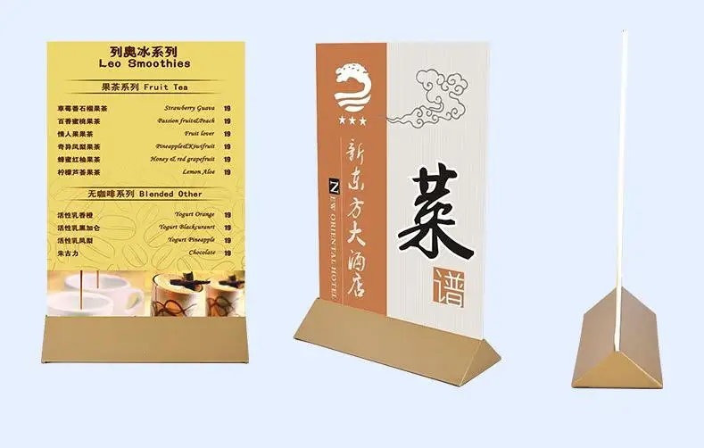 Металлический блок стенд постер дисплей рекламный баннер вверх KT доска Этикетка