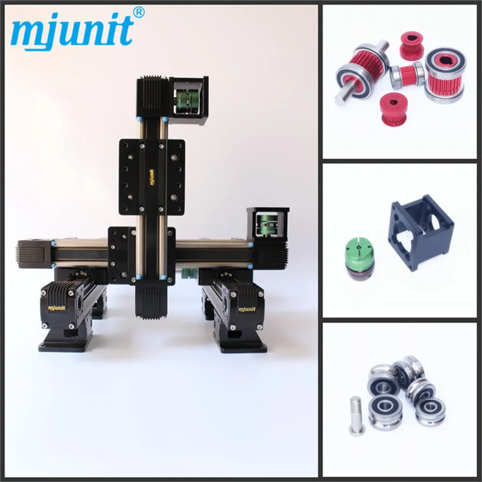 Станок линейного привода с ленточным приводом использует линейную направляющую