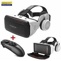 original vr virtual reality 3d glasses box stereo vr google cardboard headset helmet for ios android smartphonewireless rocker
