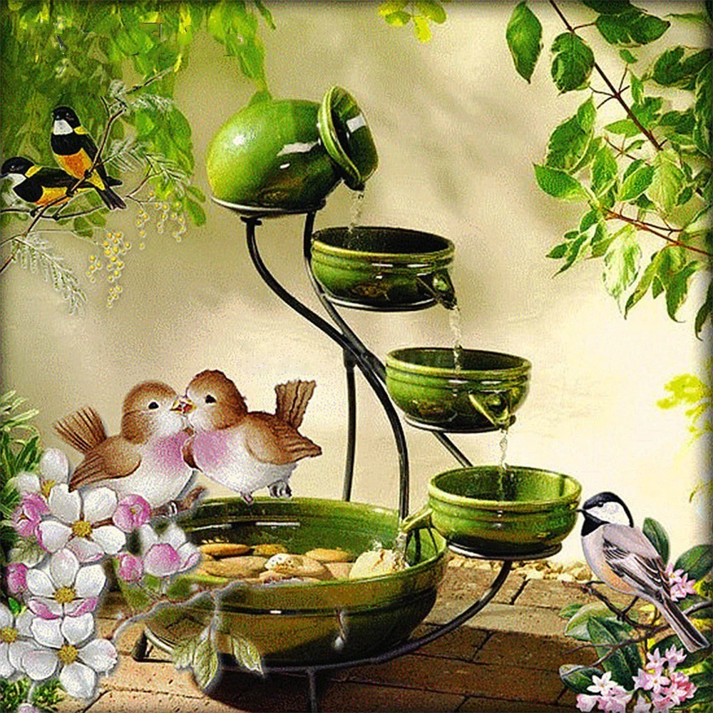 

Алмазная мозаика пейзаж Картина Стразы Алмазная вышивка полная дрель алмазная живопись вышивка крестиком домашний декор