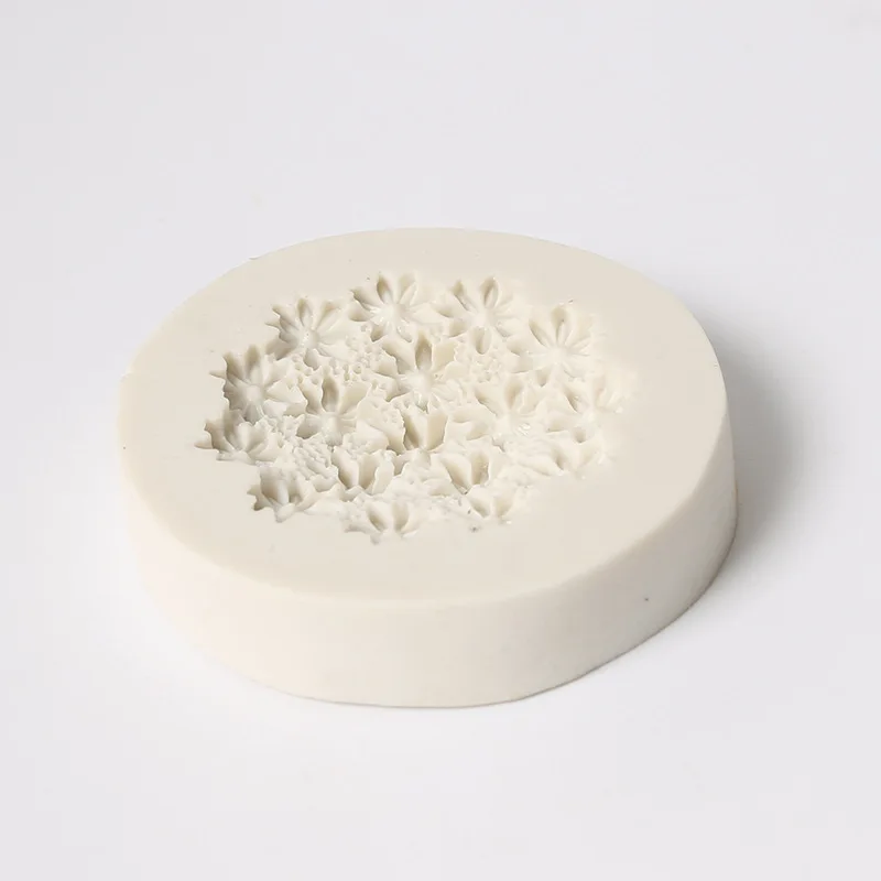 1 шт. в форме цветов помадка Силиконовая Форма Ремесло шоколадная форма для