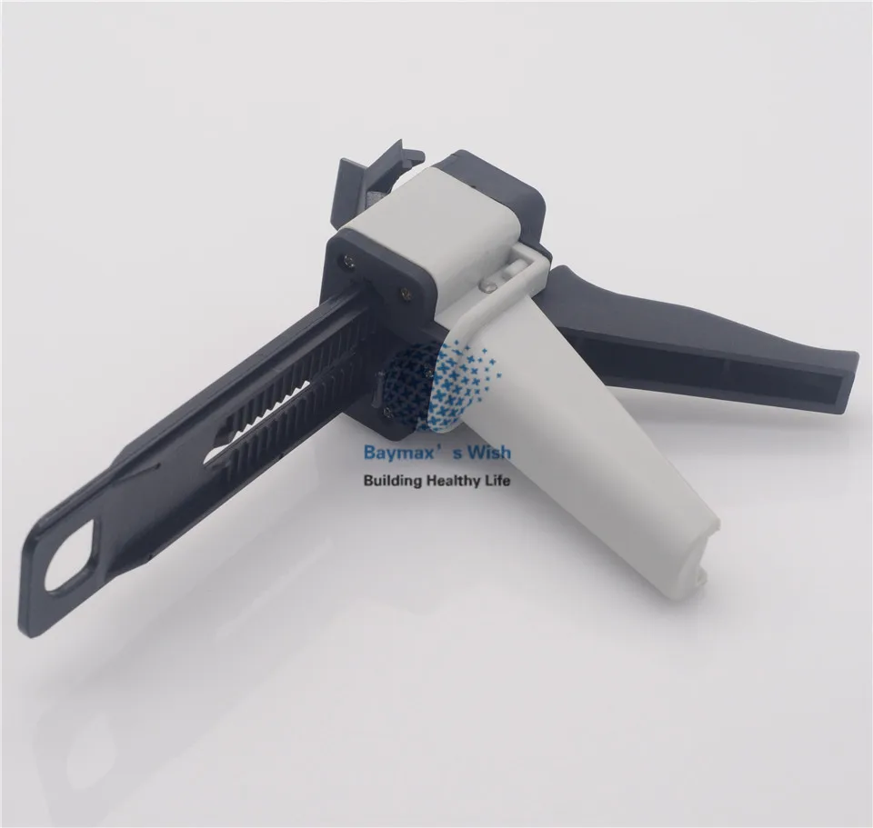 1Pc Dental Lab 1:1 50ml Impression Mixing Dispensing Dispenser Gun Ratio | Красота и здоровье