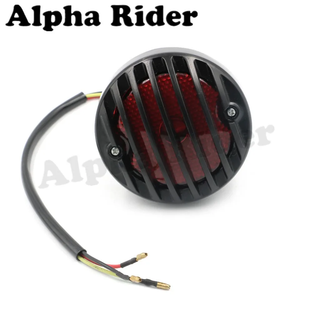 Круглый задний стоп сигнал для Honda Aprilia Кавасаки ямахи Suzuki Harley Sportster поплавок