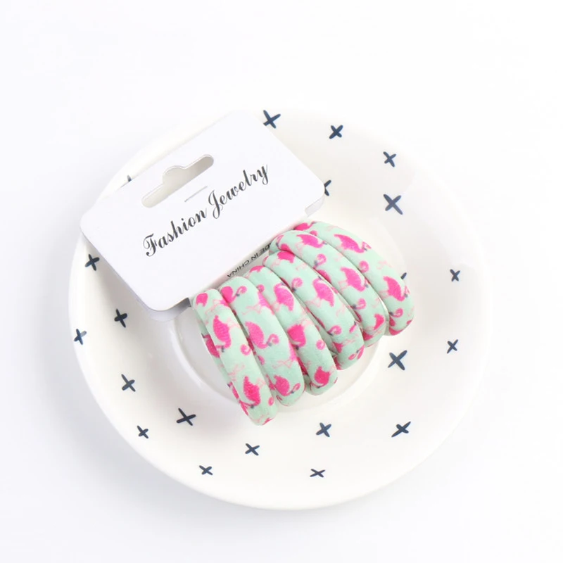 Зимняя повязка на голову 12 шт. эластичные резинки для волос девочек Женские