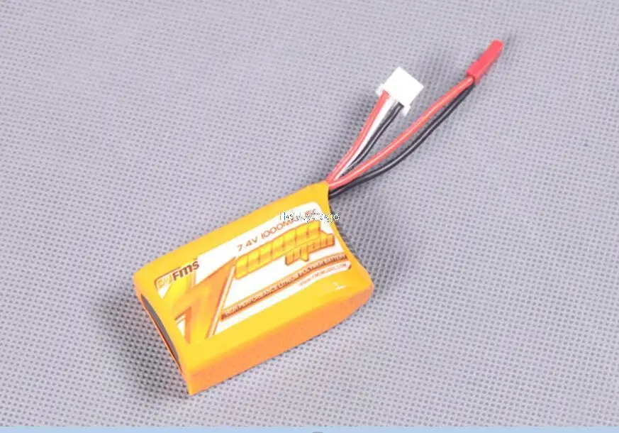 FMS 800 мм AT6 запасные части Battery 7.4V 1000 мАч 15C RC самолет часть бесплатная доставка|airplane