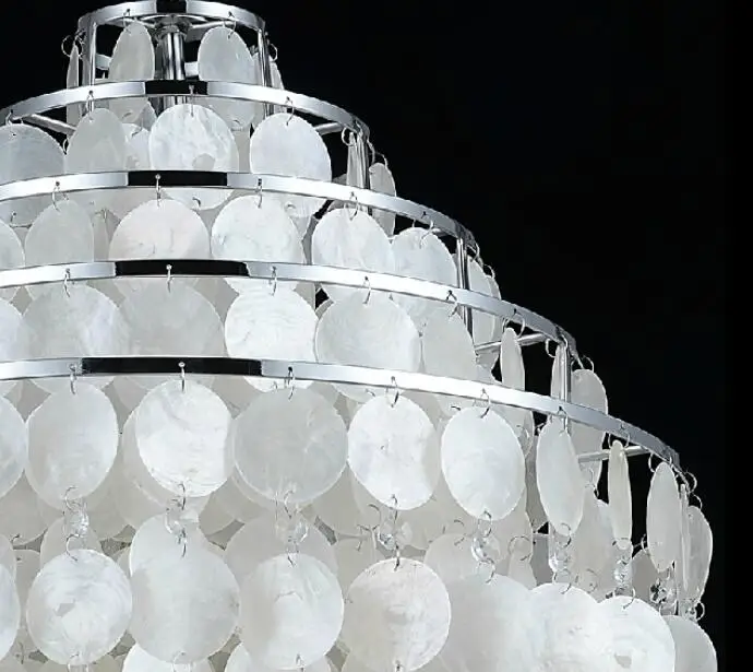 Основа ресторан спальня Sea rock ракушками подвесной светильник лампы 50 см лампы и фонари FG262