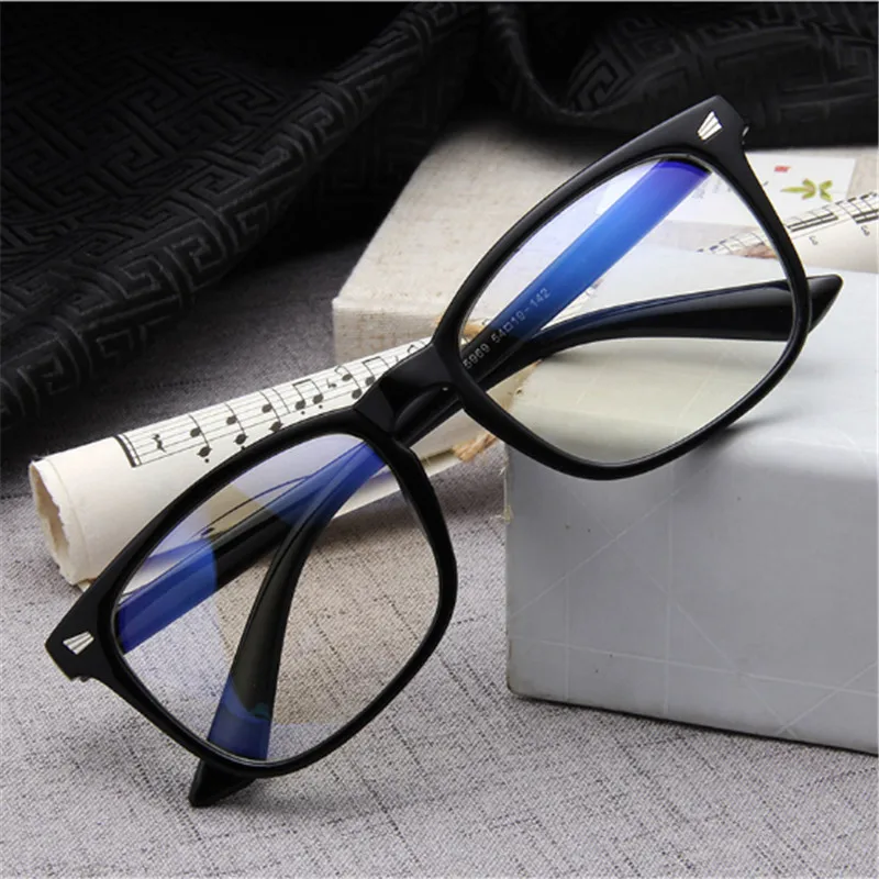 

1PC Fashion Transparent Computer Glasses Spectacle Frame Anti Blue Ray Clear Lens Eyeglasses for Women Men