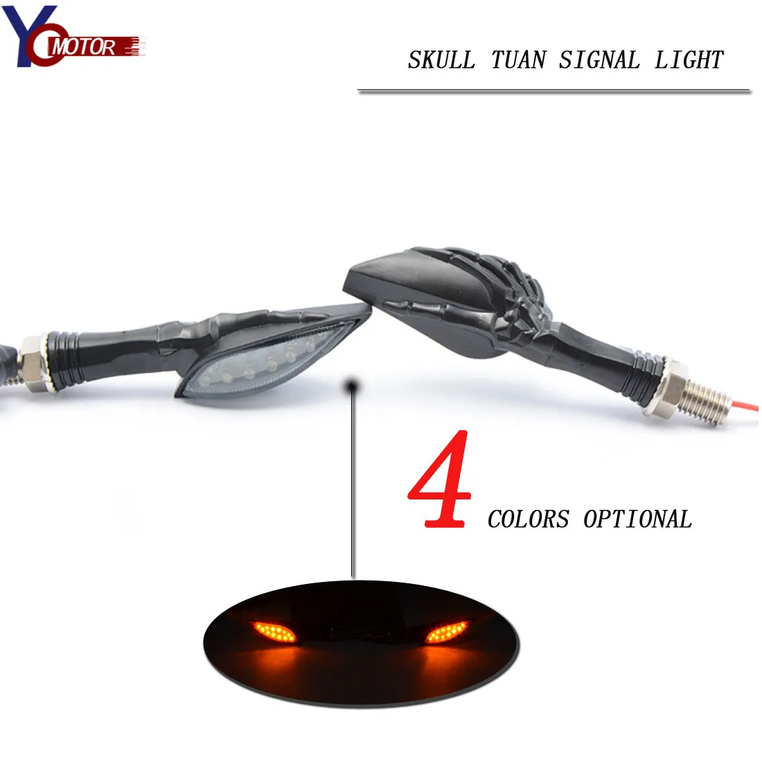 

Motorbike motocross Universal LED Motorcycle Turn Signal Indicators Lights lamp FOR Monster400/600/900/1100 SUZUKI GSXR1000/600