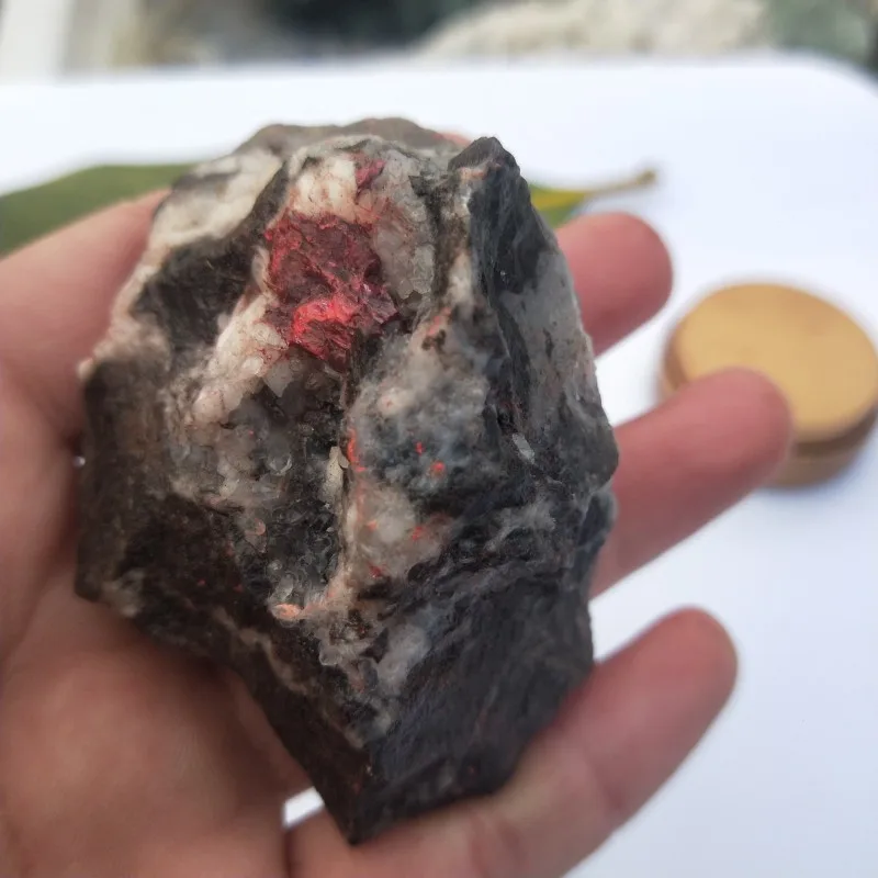 Cinnabar stone 50 200 г натуральный сливовый цвет драгоценный камень кварцевый кристалл